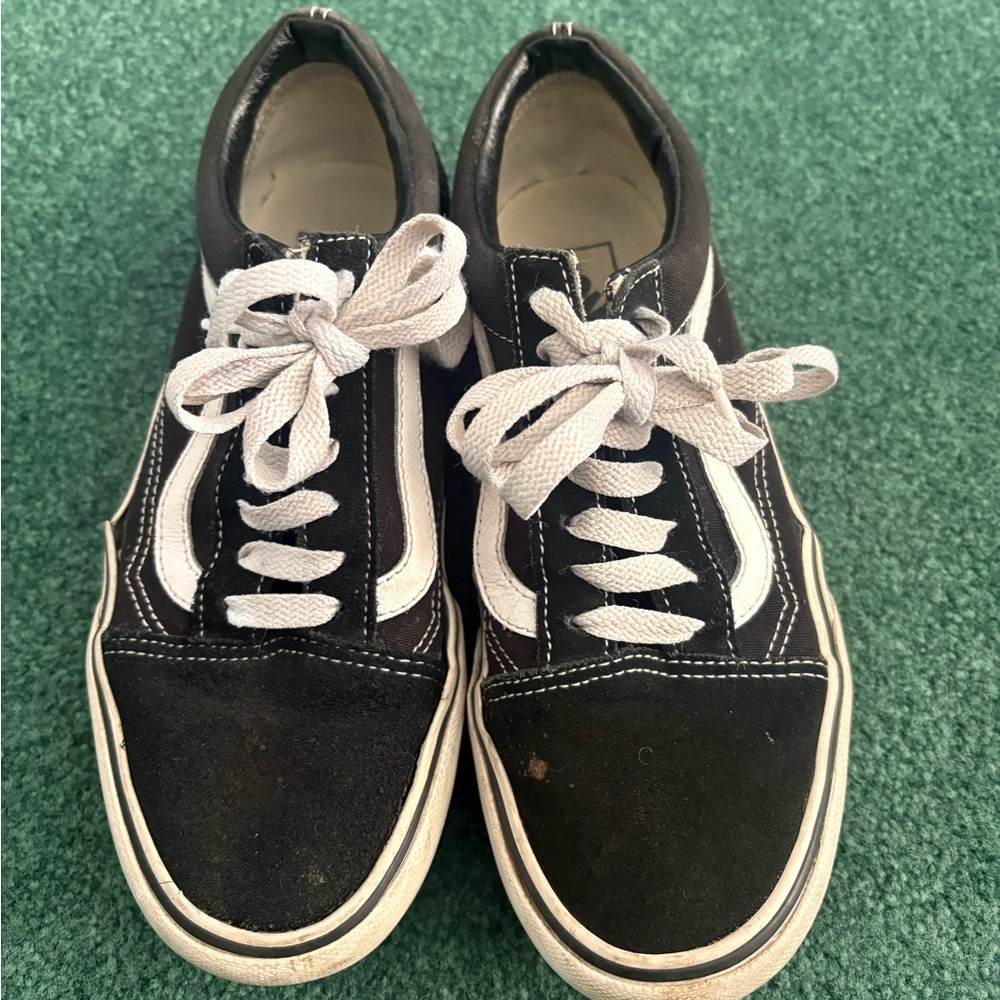 Vans Black and White Women's Sneakers